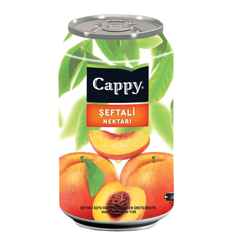 Cappy 330 Ml Fruit Juice Peach Can