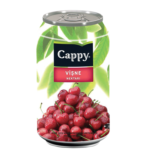 Cappy 330 Ml Fruit Juice Cherry Can