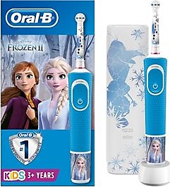 ORAL B ŞARJLI D100 ÇOCUK Frozen Mavi Box