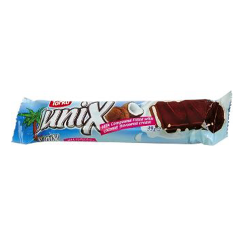Milk Compound Chocolate Filled with Coconut Flavoured Cream