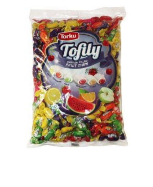 Center Filled Fruit Chew with Sour Cherry Flavor